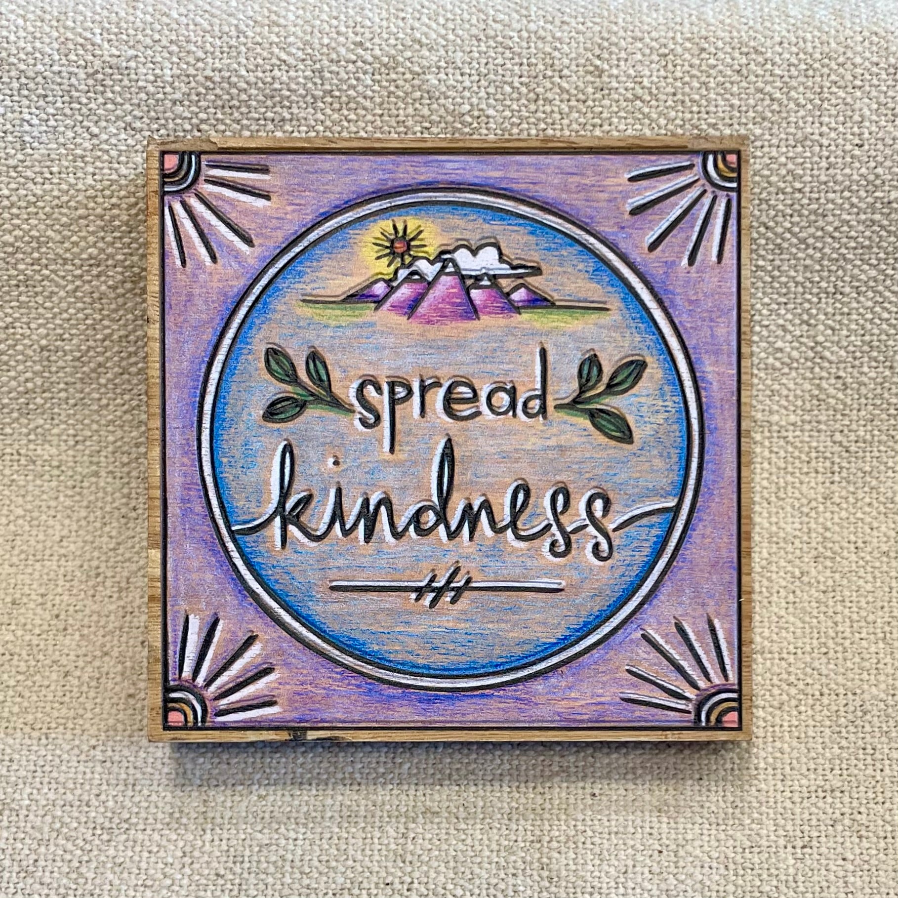 Block Sign - Spread Kindness