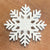 Wooden Decor - 5" Snowflake