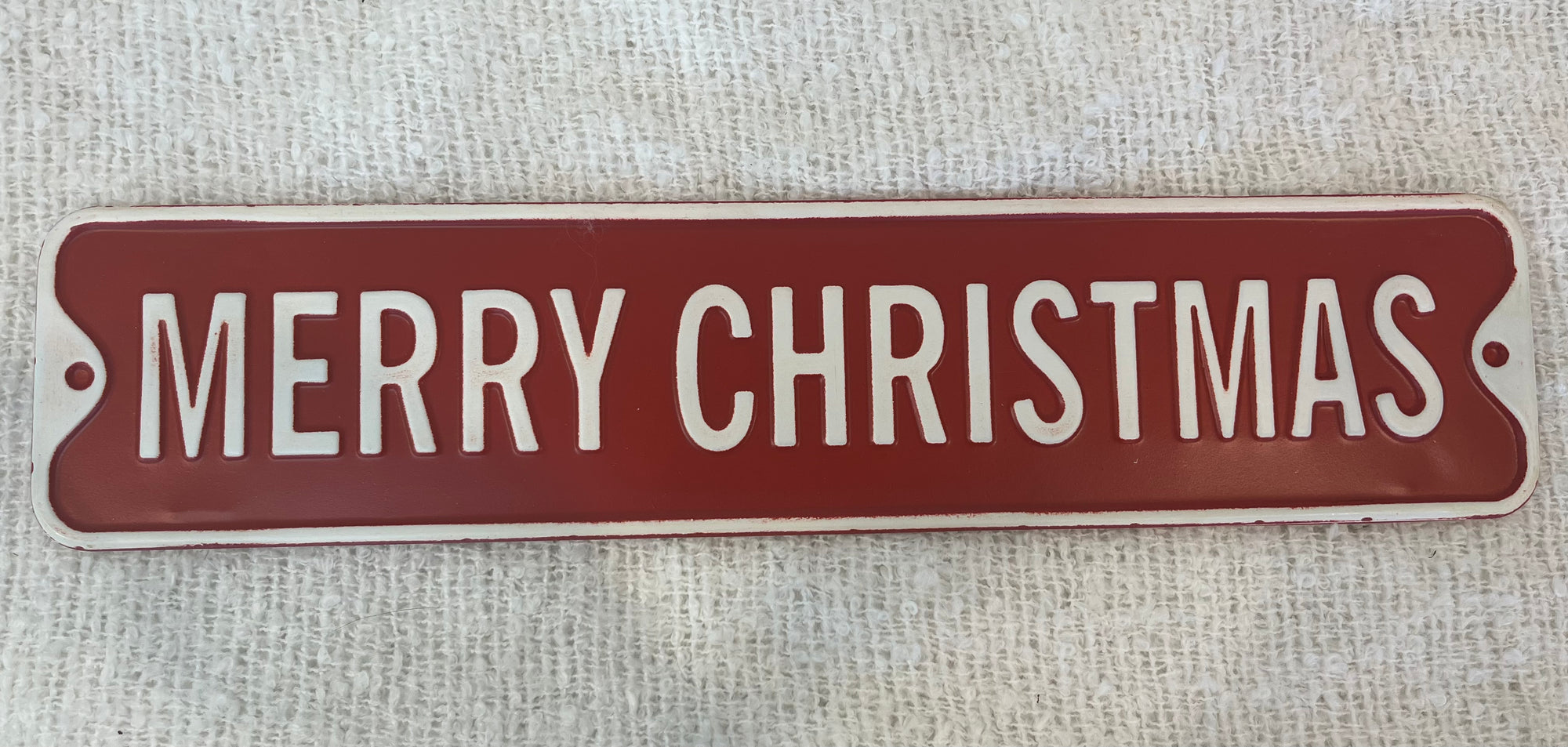 Street Sign - Merry Christmas