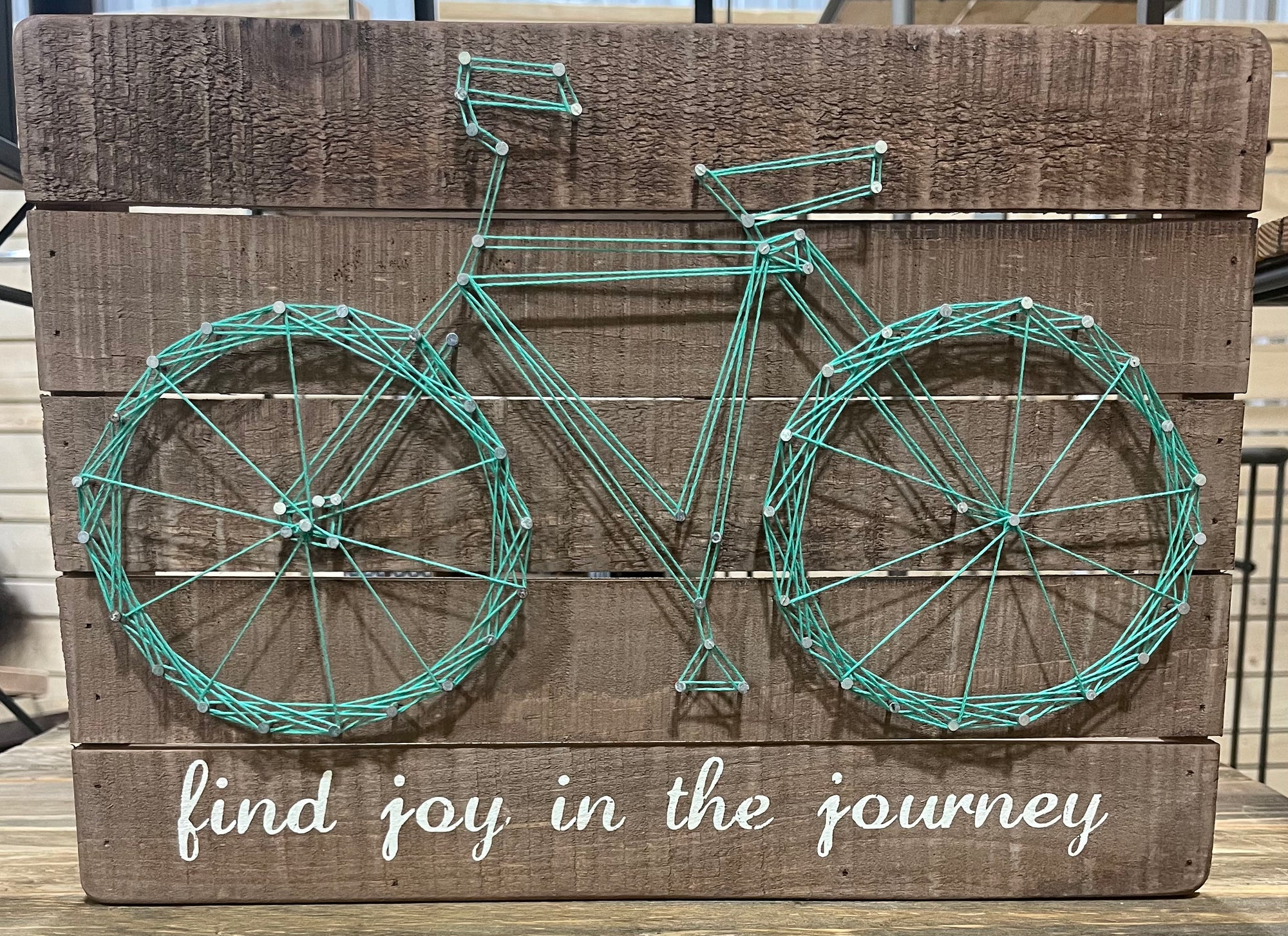 String Art Sign - Joy in the Journey