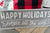 Metal Sign - Happy Holidays Small