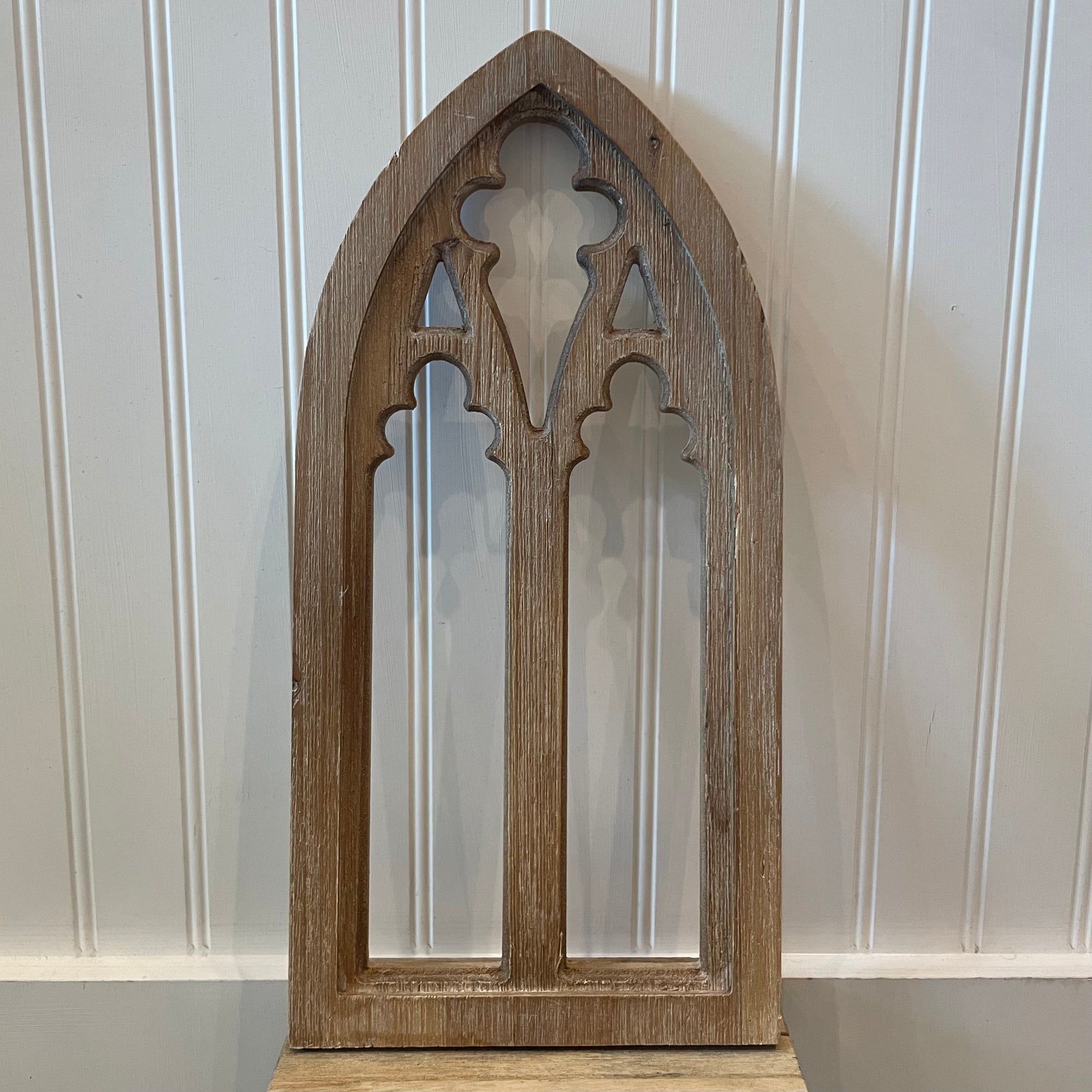 Wooden Decor - Gothic Window