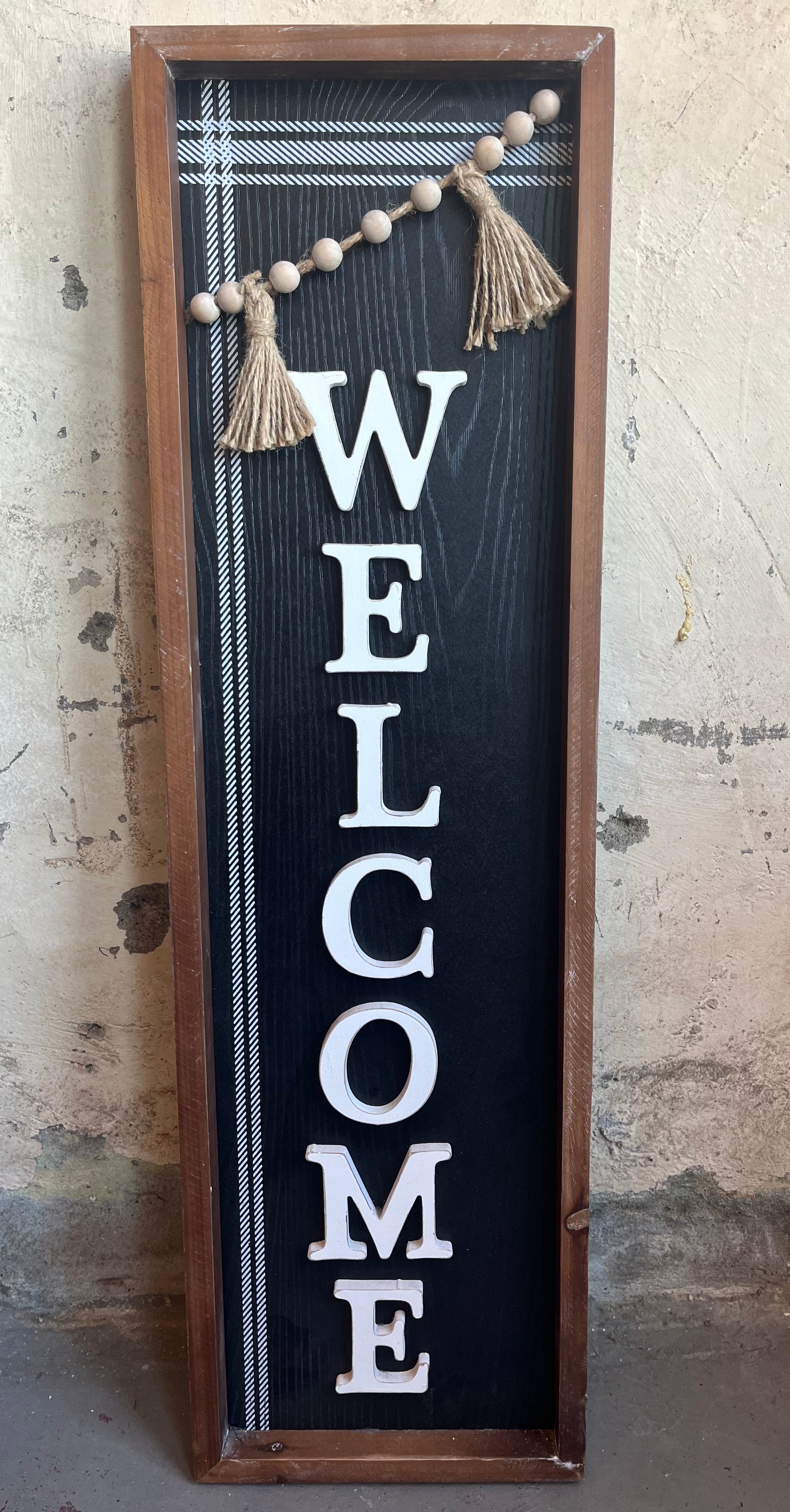 Inset Sign - Porch Welcome