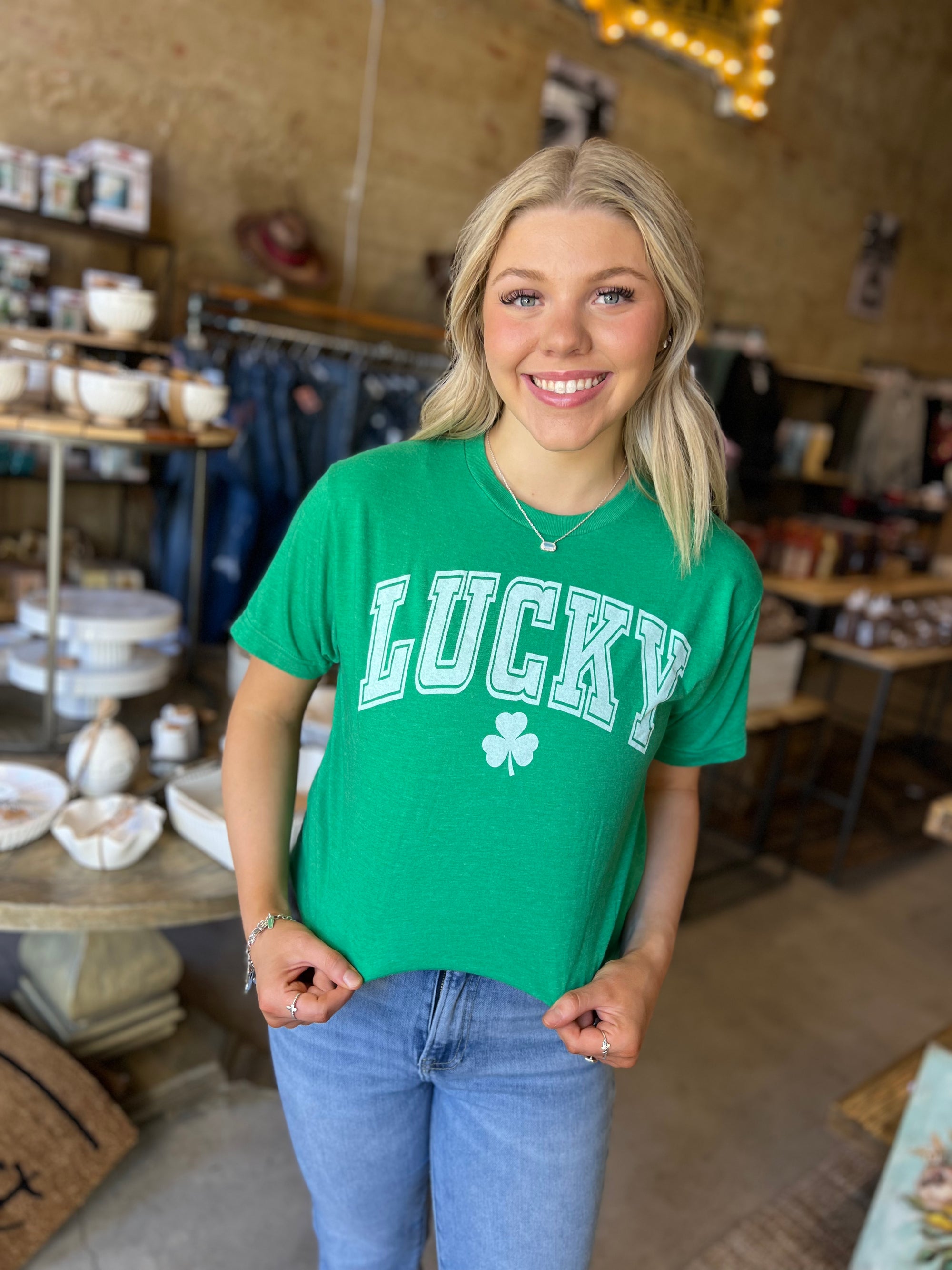 Lucky You St. Patrick's Day Graphic Tee