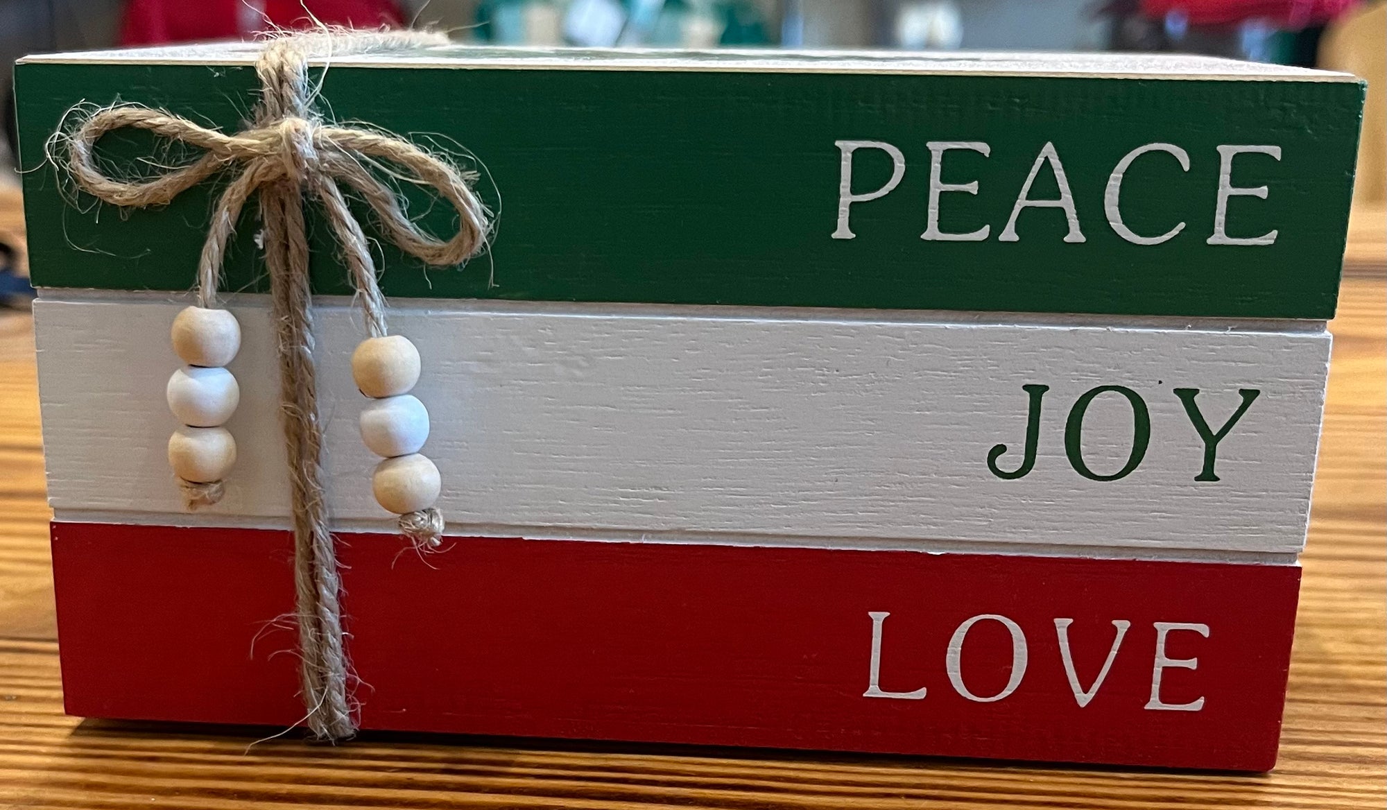 Book Bundle - Peace Love Joy Faux