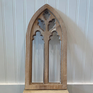 Wooden Decor - Gothic Window