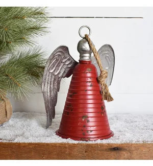 Metal Decor - Bell Angel 10"