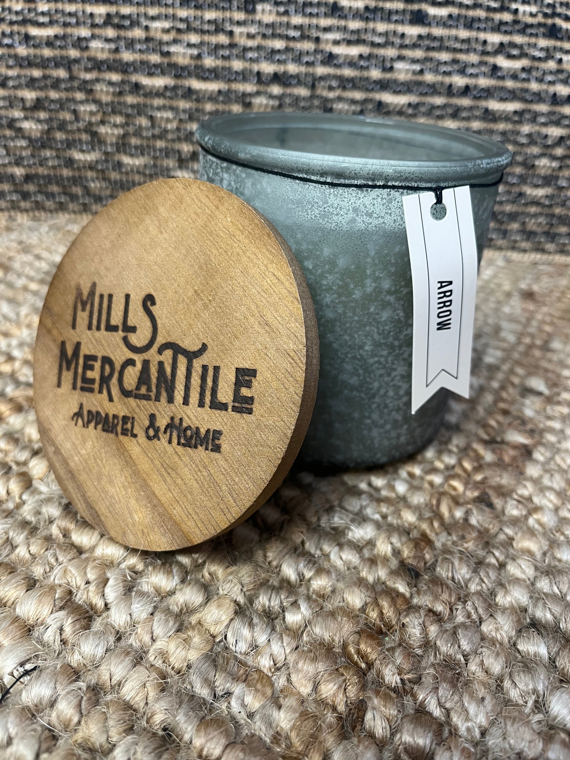 Mills Mercantile Candle - Arrow Scent