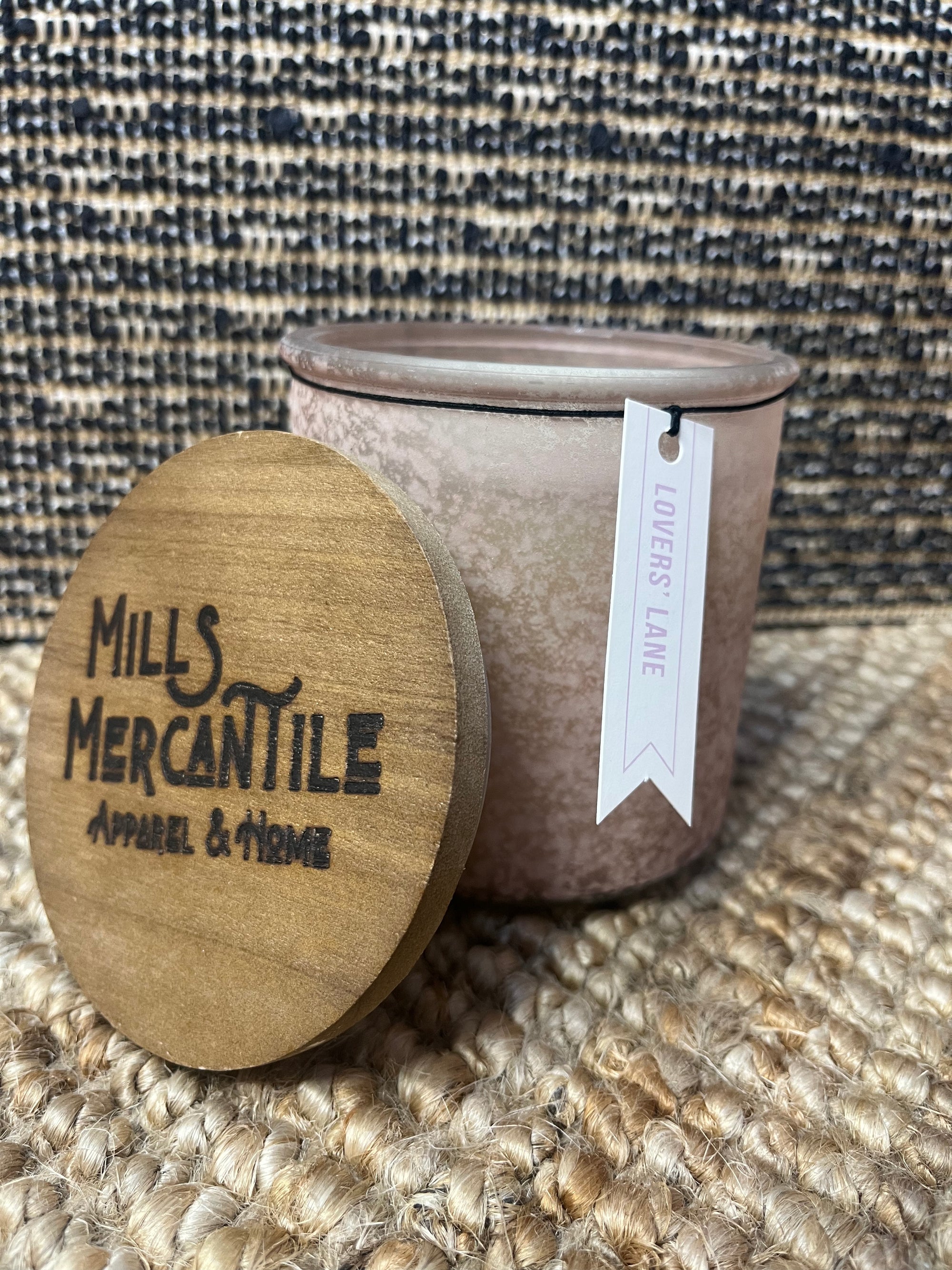Lover's Lane Scent - Mills Mercantile Candle