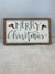 Inset Sign - Merry Christmas Holly