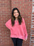 Heyson Lust for Life Pullover - Hot Pink