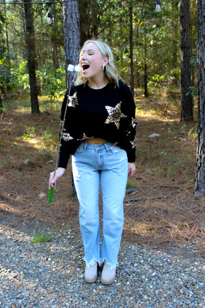 Fantastic Fawn Oh My Stars Sweater