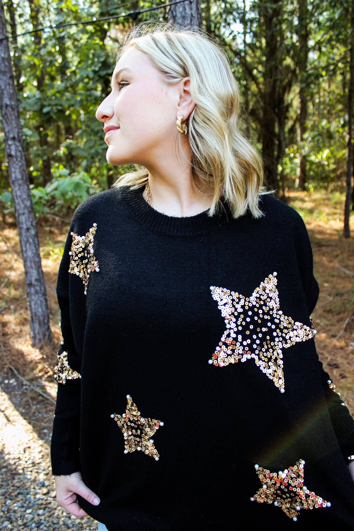 Fantastic Fawn Oh My Stars Sweater