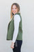 UMGEE Lookin' for Trouble Quilted Vest - Olive Green