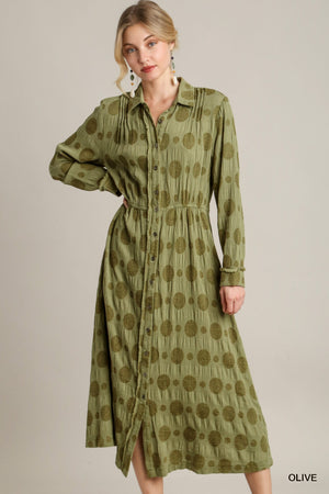 Umgee Olive You Maxi Dress