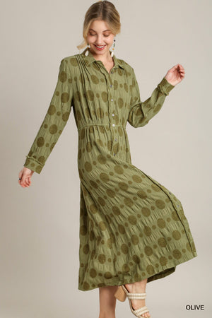 Umgee Olive You Maxi Dress