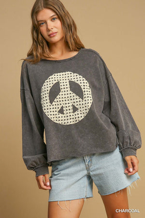 Umgee Peace Out Sweatshirt