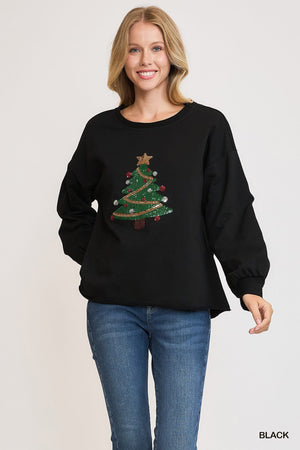 Umgee Christmas Tree Sweatshirt