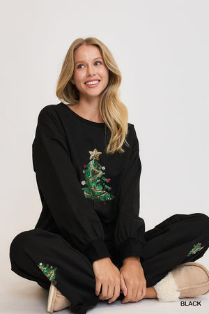 Umgee Christmas Tree Sweatshirt