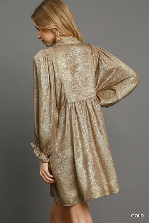 Umgee Golden Girl Dress