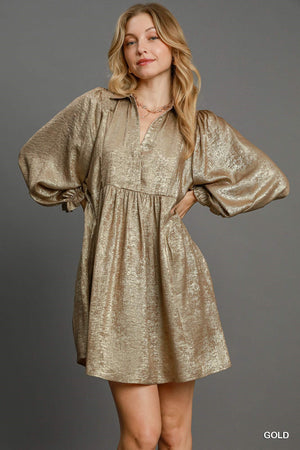 Umgee Golden Girl Dress