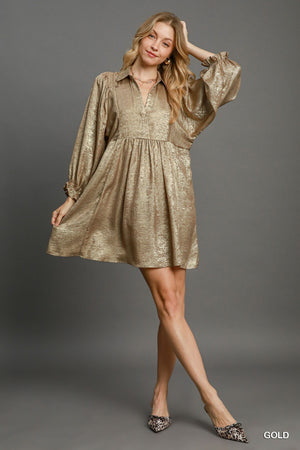 Umgee Golden Girl Dress