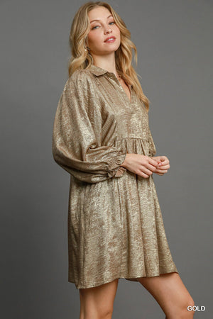 Umgee Golden Girl Dress