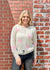 Kori Broken Heart Distressed Sweater