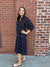 Umgee Longing for Change Maxi Dress - Navy Blue