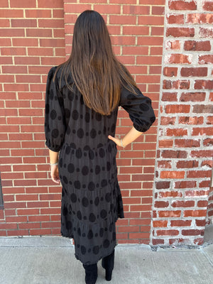 Umgee Longing for Change Maxi Dress - Black