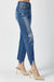 RISEN Cross the Line Crossover Girlfriend High Rise Jeans
