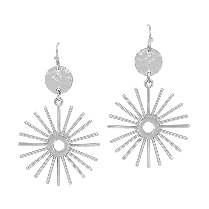 Meghan Browne - Sun Silver Earrings