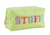 Mud Pie Terrycloth Chenille Letters Pouch - Stuff