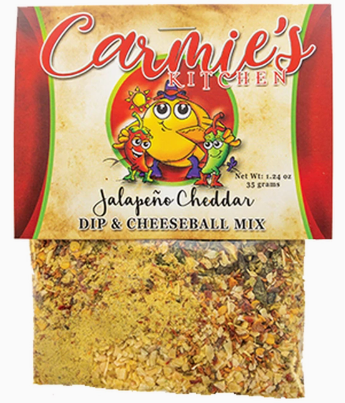 Carmie's Kitchen Jalapeno Cheddar Dip & Cheeseball Mix