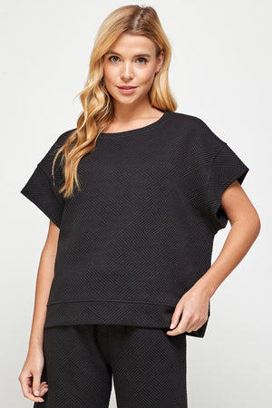 Between the Lines Set - Top - Black - See and Be Seen