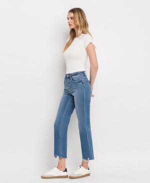 Vervet Vonnegut High Rise Straight Jeans