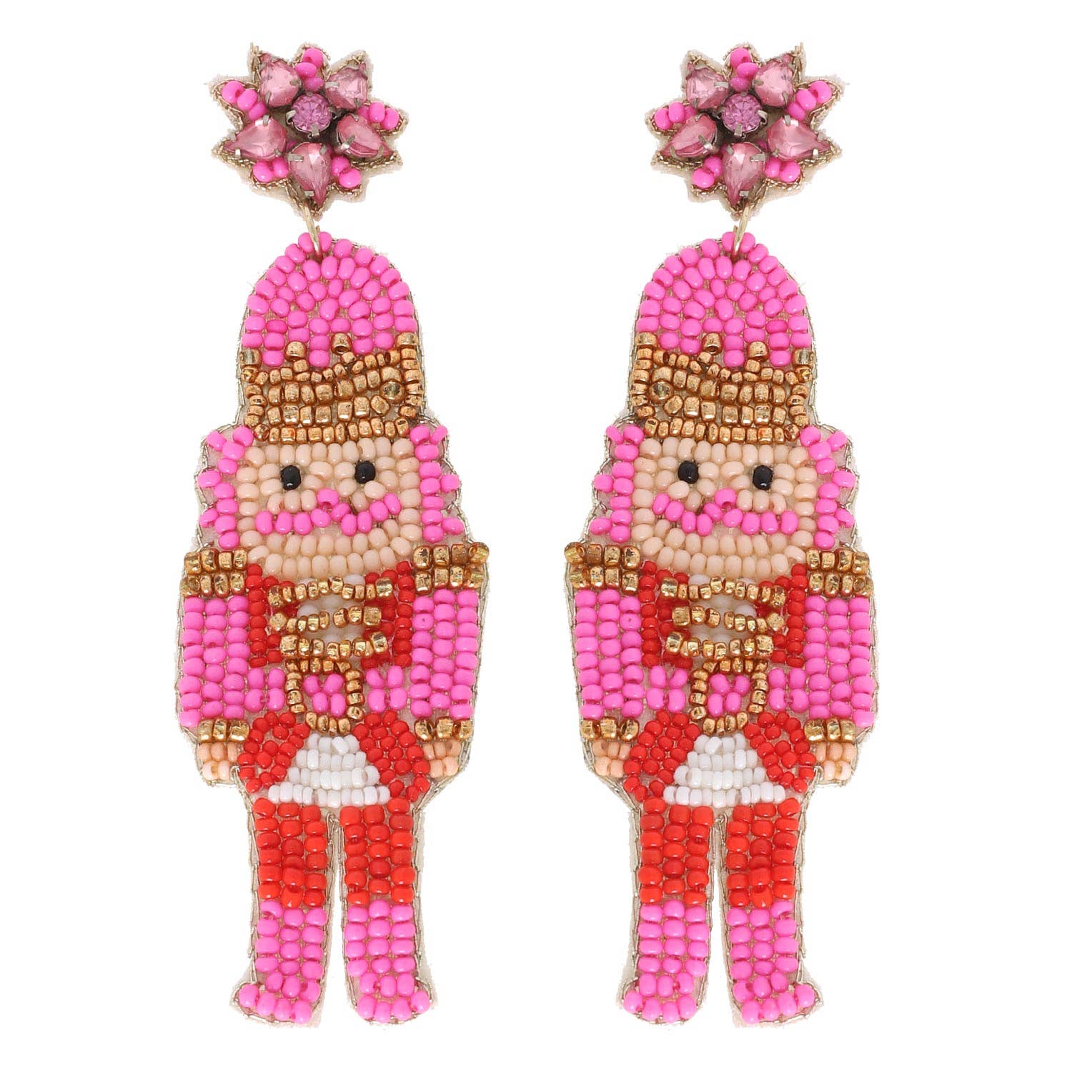 Let's Get Crackin' Nutcracker Earrings