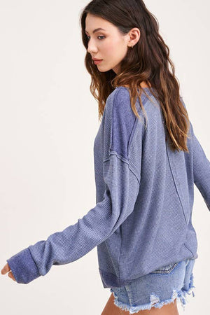 La Miel Weekend Wonders Long Sleeve Top