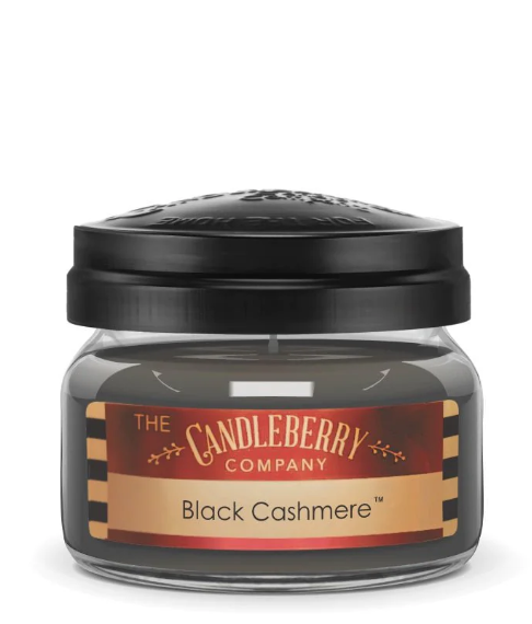 Candleberry - Black Cashmere - Small Jar