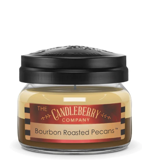 Candleberry - Bourbon Roasted Pecans - Small Jar