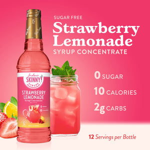 Skinny Syrups - SF Strawberry Lemonade Syrup Concentrate