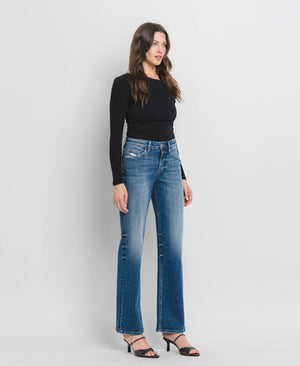 Vervet Pasadena High Rise Slim Wide Jeans