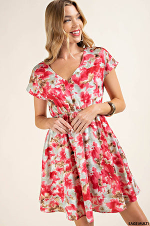 Kori Sweet Sentiments Floral Dress