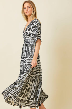 BaeVely Tiki Room Maxi Dress