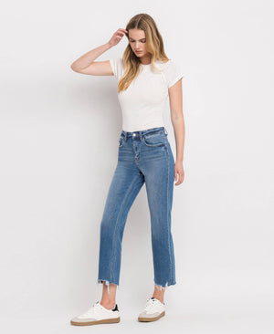 Vervet Vonnegut High Rise Straight Jeans