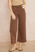Entro Skimming Over It Cropped Pants - Brown