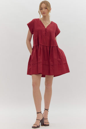 Entro True Love Pleated Dress