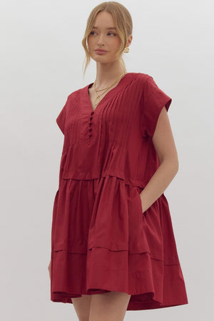 Entro True Love Pleated Dress