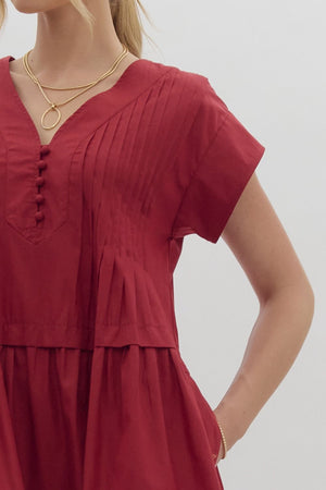 Entro True Love Pleated Dress