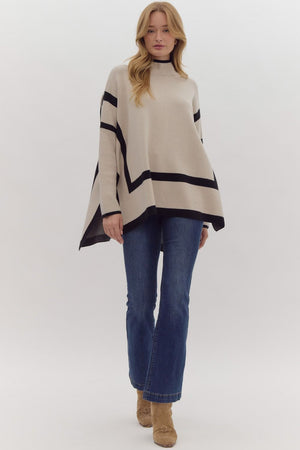 Entro New York Minute Mockneck Sweater